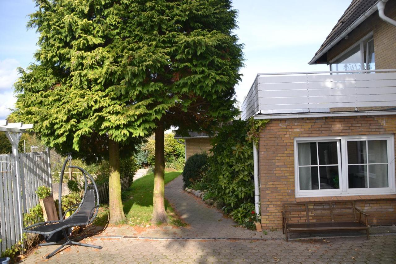 Eindecker - Studioapartment Im Erdgeschoss Mit Gartenmitbenutzung فلنسبورغ المظهر الخارجي الصورة