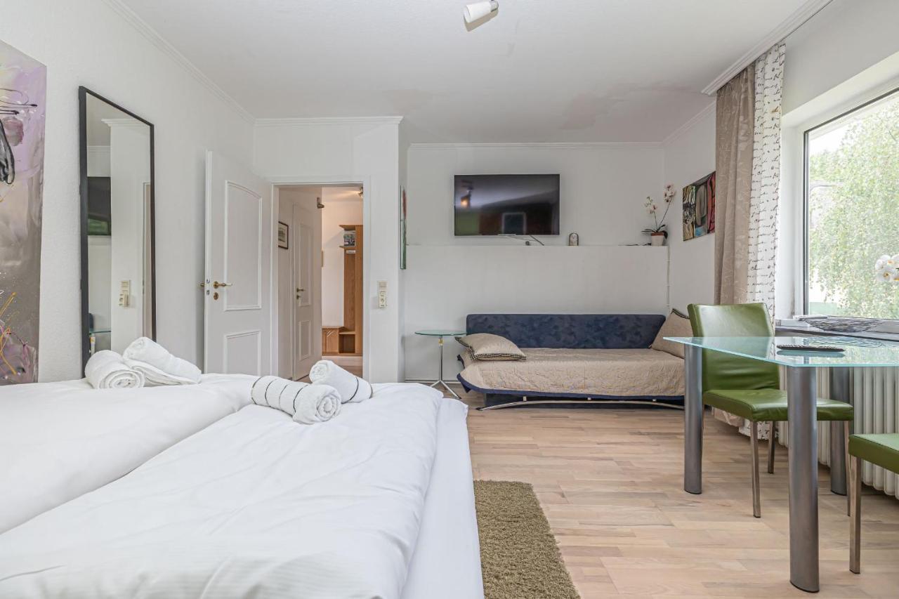 Eindecker - Studioapartment Im Erdgeschoss Mit Gartenmitbenutzung فلنسبورغ المظهر الخارجي الصورة