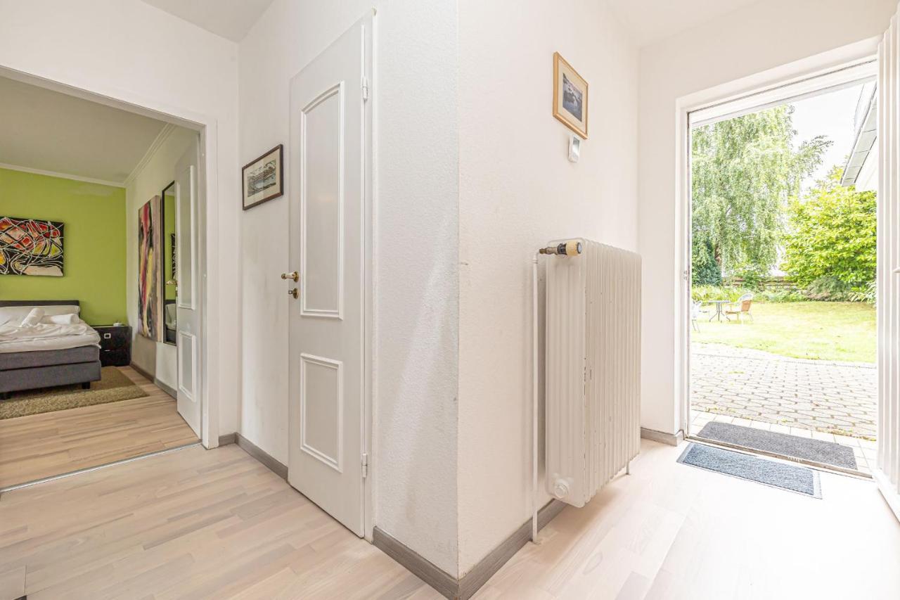 Eindecker - Studioapartment Im Erdgeschoss Mit Gartenmitbenutzung فلنسبورغ المظهر الخارجي الصورة